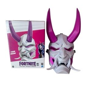 Fortnite Kids Fade Mask - Pink and White